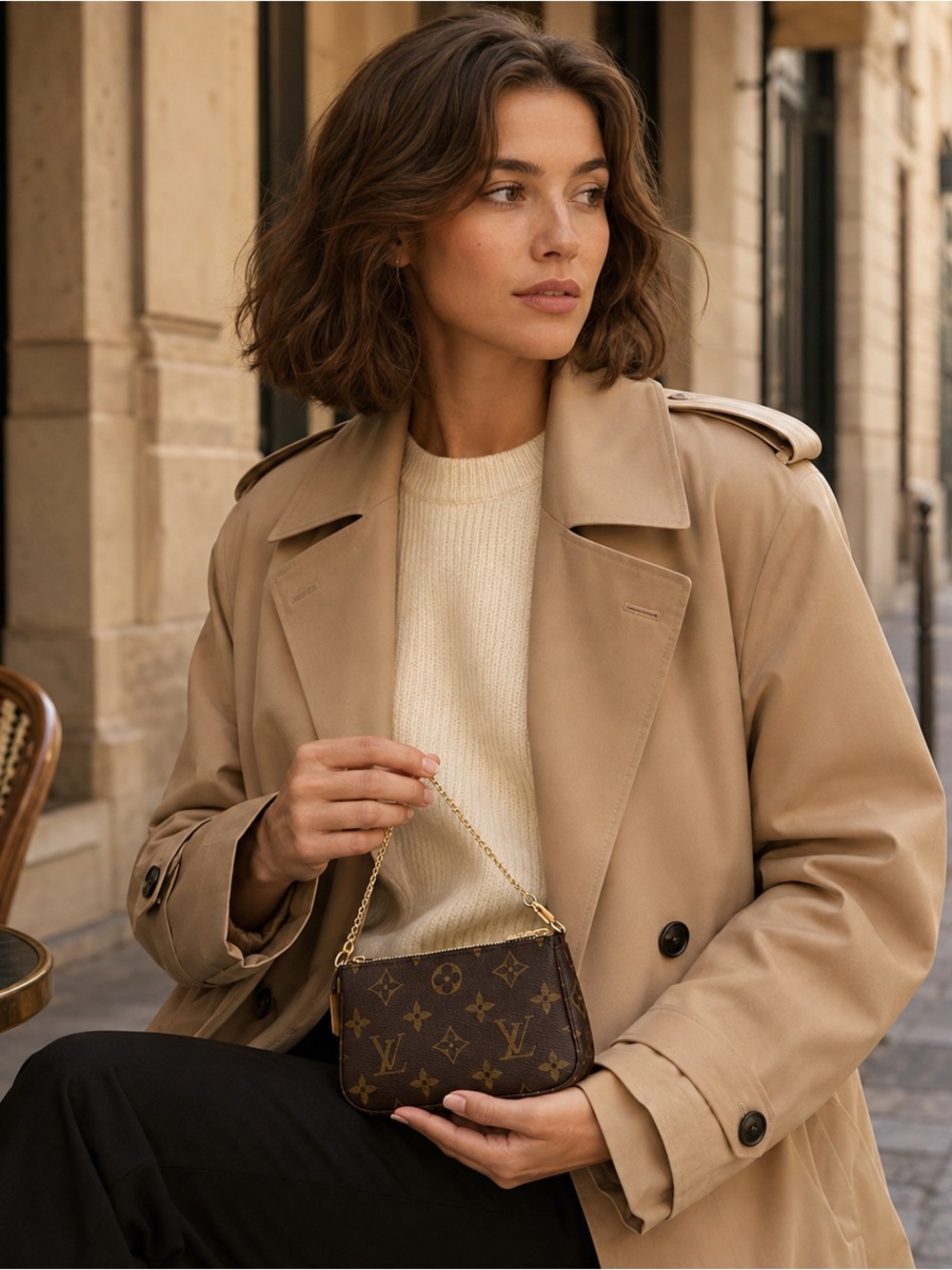 Louis Vuitton Mini Pochette Accessoires Monogram FL0065 Gift Packaging